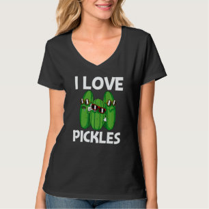 Cool Pickle For Men Women Pickle Food Cucumber T-Shirt