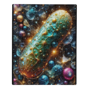 Cool Pickle / Pickleball art Jigsaw Puzzle