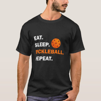 Cool Pickleball Art For Men Women Pickle Lovers T-Shirt
