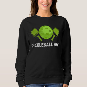 Cool Pickleball For Men Dad Pickle Ball Paddle Din Sweatshirt