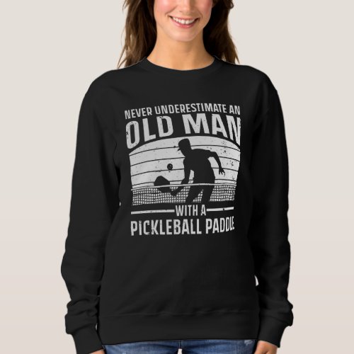 Cool Pickleball For Men Women Paddle Pickleball Pl Sweatshirt
