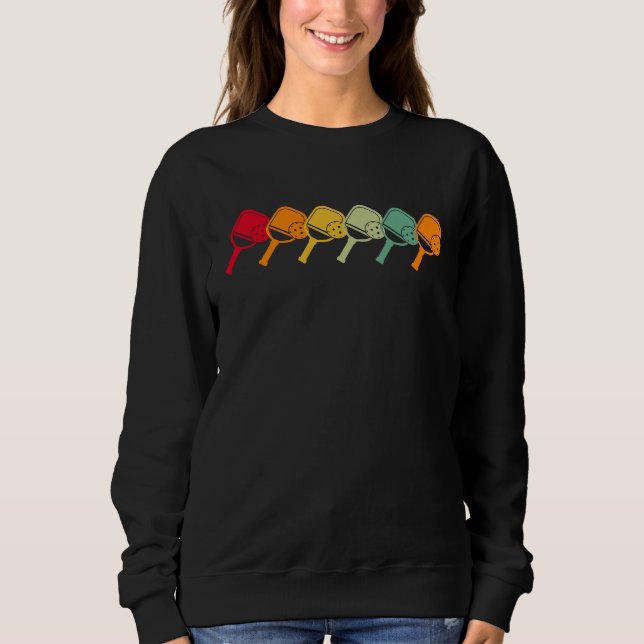 Cool Pickleball For Paddle Pickleball Player Sweatshirt (Front)