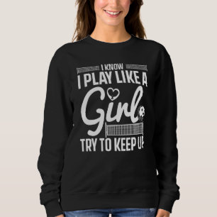 Cool Pickleball For Women Girls Player Pickleball Sweatshirt