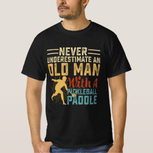 Cool Pickleball Grandpa Paddle Sport Pickleball T-Shirt