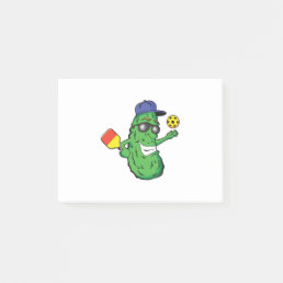 Cool Pickleball Logo Post-it Notes