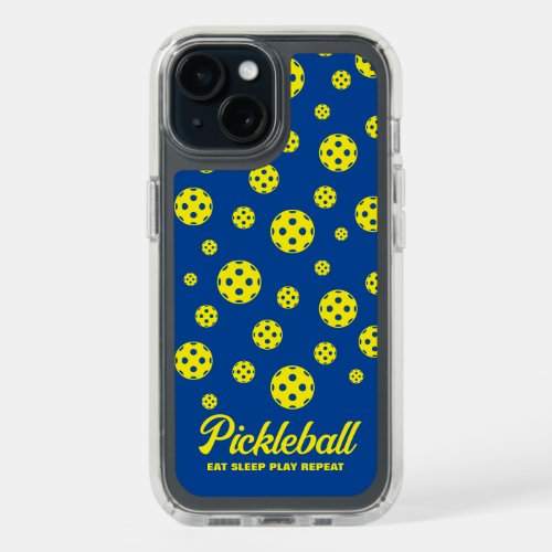 Cool pickleball lover iPhone 15 Speck case