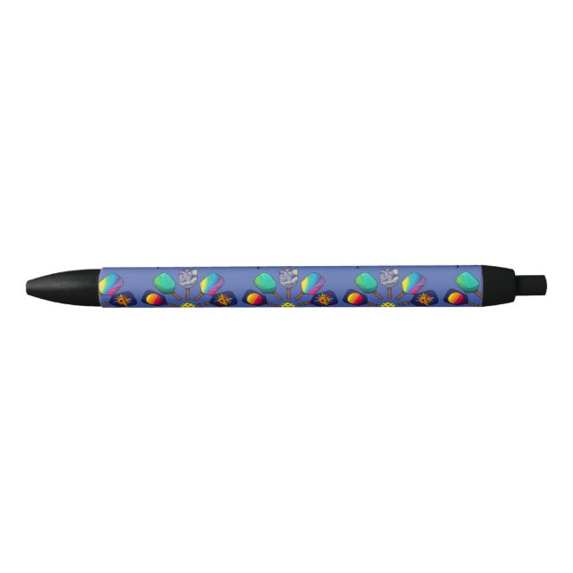 Cool Pickleball Paddle Sports Rainbow Pen (Front)