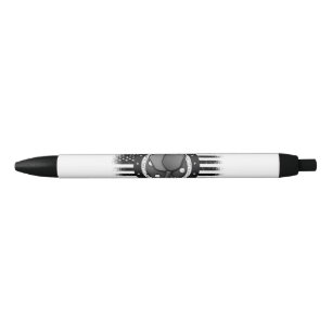 Cool Pickleball Sport USA Grunge Flag - Pickleball Pen