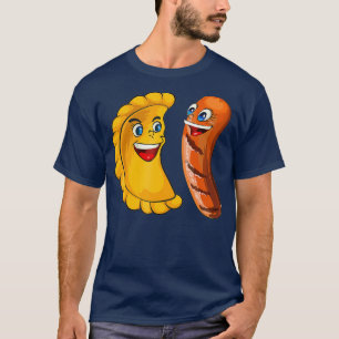 Cool Pierogi And Kielbasa Polish Food  Funny T-Shirt