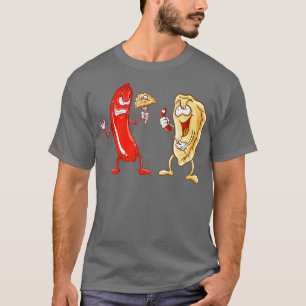Cool Pierogi And Kielbasa Polish Food  Funny T-Shirt