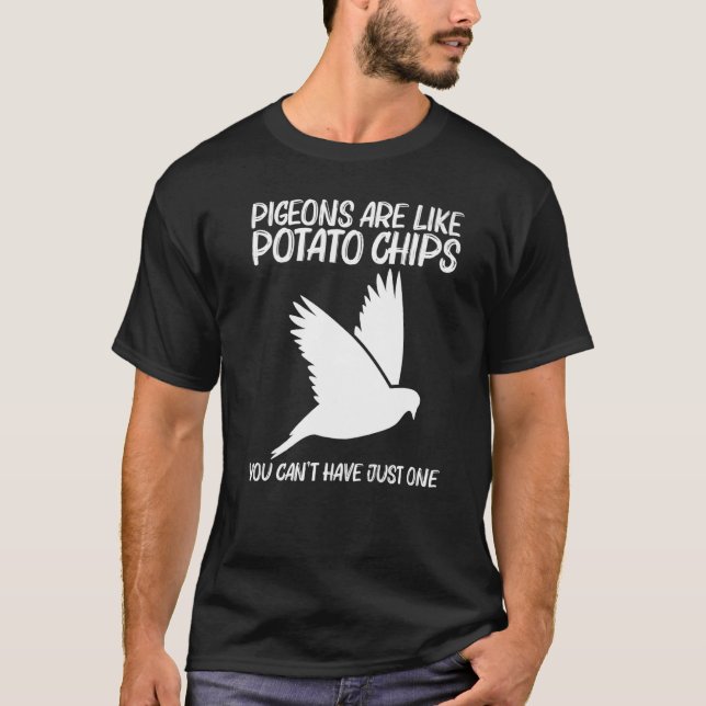 Cool Pigeon For Men Women Rock Dove Bird Pet T-Shirt (Front)