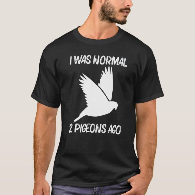 Cool Pigeon For Men Women Rock Dove Bird Pet T-Shirt (Front)