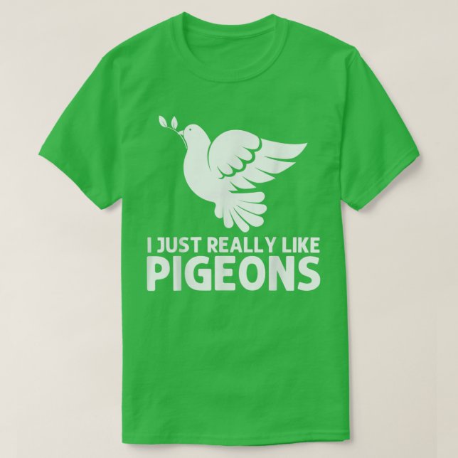 Cool Pigeon For Men Women Staple Homing Pigeon Rac T-Shirt (Design Front)
