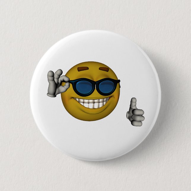 Cool Pinback Button (Front)