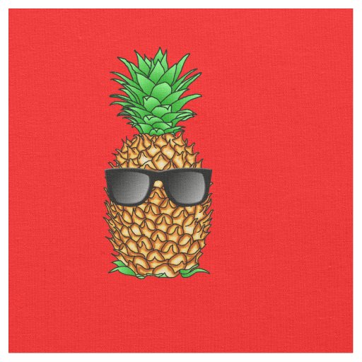 Cool Pineapple Fabric