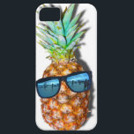 Cool Pineapple iPhone Case<br><div class="desc">This iPhone case is sure cool, featuring sunnies and a pineapple what's not to like</div>