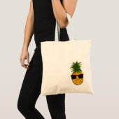 Cool pineapple tote bag (Front (Product))