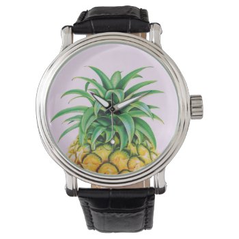 Cool Pineapple Watch by jahwil at Zazzle