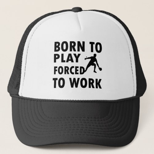 Cool Ping Pong Designs Trucker Hat