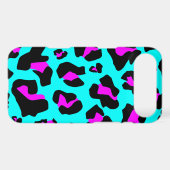 Cool Pink/Aqua Leopard Print - iPhone 4/4s Case (Back (Horizontal))