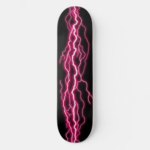Cool Pink Electric Skateboarding Skateboard
