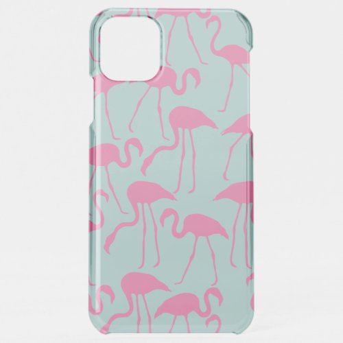 Cool Pink Flamingo Pattern iPhone 11 Pro Max Case