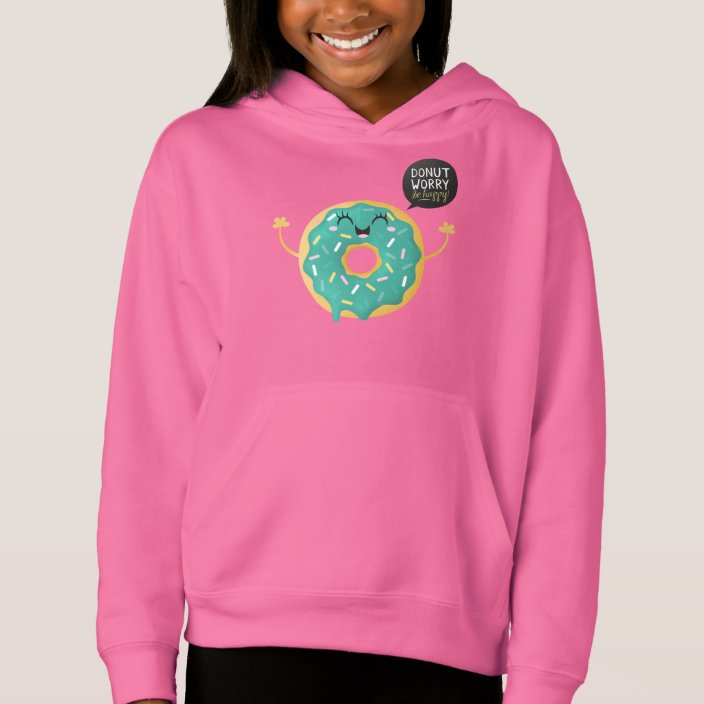 pink donut hoodie