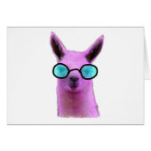 Cool Pink Llama! (Front Horizontal)