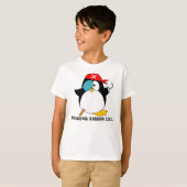 Cool Pirate Penguin T-Shirt (Front Full)