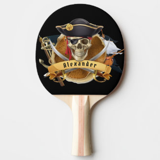 Cool Pirate Personalize  Ping Pong Paddle