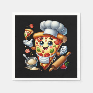 Cool Pizza lovers party  Napkins
