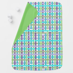 Cool Plaid Baby Blanket