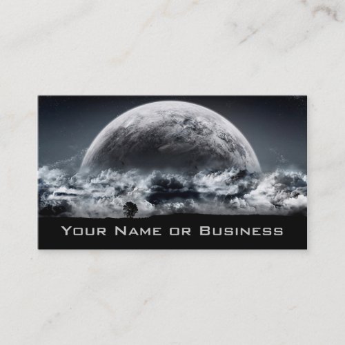 cool planets business card