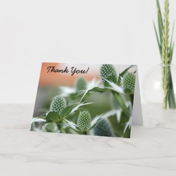 Cool Plant Thank You Card by pulsDesign at Zazzle