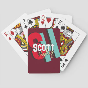 Cool Playing Cards with Name