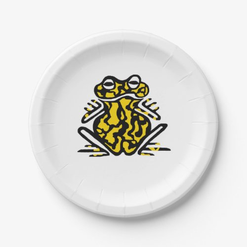 Cool Poisonous FROG _ Wildlife _ Party Paper plate