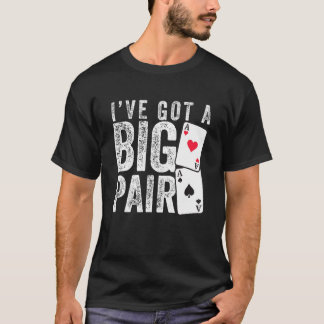 Cool Poker Player Design For Men Women Casino Love T-Shirt