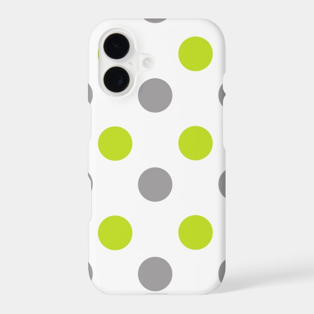 Cool Polka Dot Pattern Iphone Case (Back)
