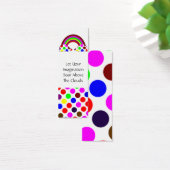 Cool Polka Dot Rainbow Bookmark (Desk)