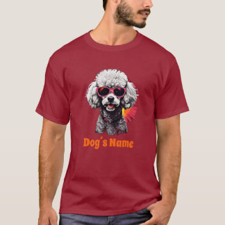 Cool Poodle With Sunglasses T-Shirt
