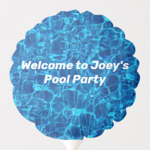 Cool Pool Party Balloon