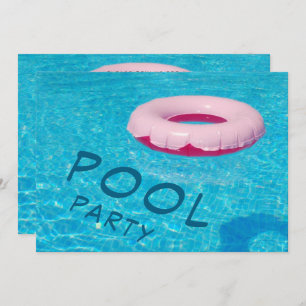 Cool Pool Party Invitation