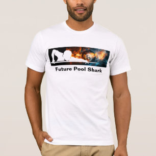 Cool Pool Shark 8 Ball Billiards Tshirt