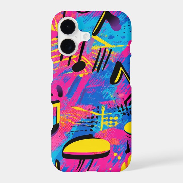 Cool pop art pattern  Case-Mate iPhone case (Back)