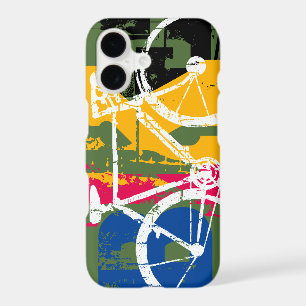 Cool pop urban bike - biking iPhone 17 case