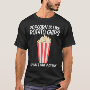 Cool Popcorn For Men Women Sweet Buttery Salty Sna T-Shirt