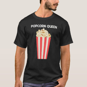 Cool Popcorn For Women Mom Sweet Buttery Salty Sna T-Shirt