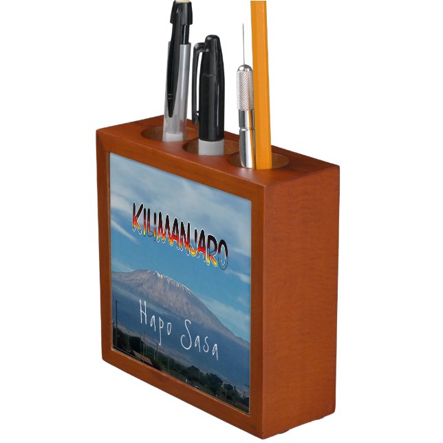 Cool Popular Walkable Climbable Mount Kilimanjaro  Desk Organizer (In Situ)