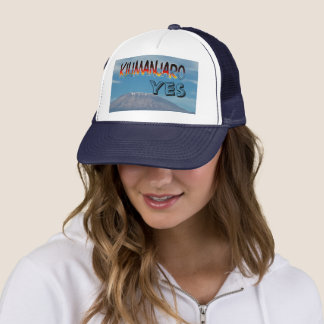 Cool Popular Walkable Climbable Mount Kilimanjaro Trucker Hat