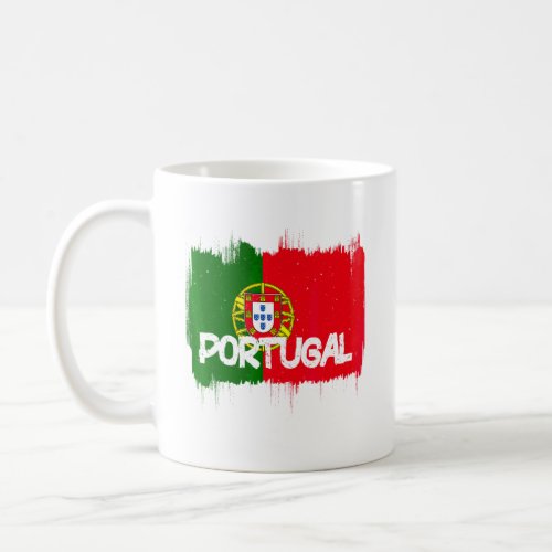 Cool Portugal Flag  Coffee Mug